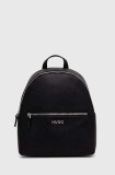 HUGO rucsac femei, culoarea negru, mic, neted, 50523699