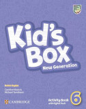 Kid&#039;s Box New Generation Level 6 Activity Book with Digital Pack British English - Paperback brosat - Caroline Nixon , Michael Tomlinson - Art Klett