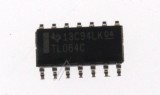 OP AMP,QUAD JFET,SMD,SOIC14 TIP:TL064CD TL064CD TEXAS-INSTRUMENTS