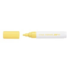 Marker cu vopsea Pilot Pintor M diverse culori 1.4 mm varf rotund Marker cu vopsea Pilot Pintor varf rotund 4.5 mm galben