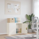 Gossi fiset, alb, 90x40x70 cm, otel