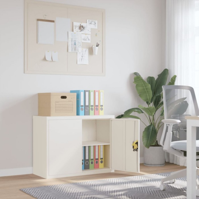 Gossi fiset, alb, 90x40x70 cm, otel
