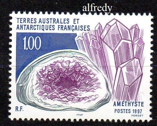 TAAF 1997, Minerale, serie neuzată, MNH