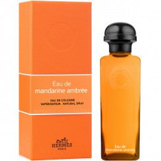 Hermes Eau de Mandarine Ambree EDC 100ml pentru Barba?i ?i Femei fara de ambalaj foto