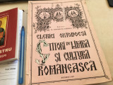 Mitropolit Antonie, CLERICI ORTODOCSI CTITORI DE LIMBA SI CULTURA ROMANEASCA