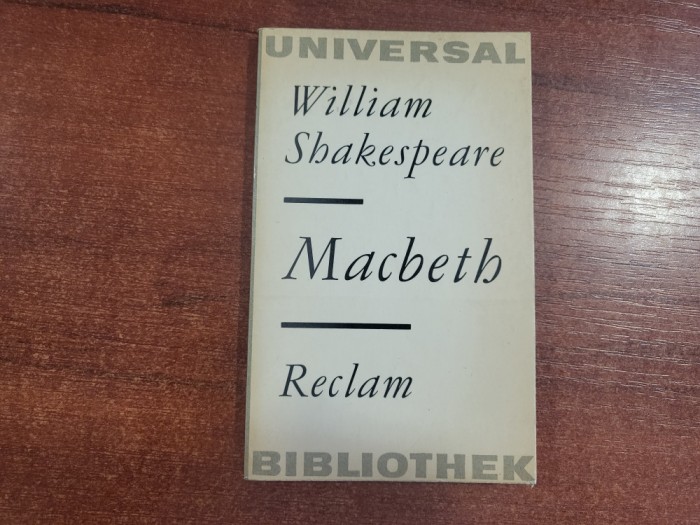 Macbeth de William Shakespeare