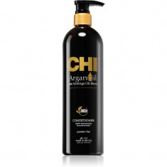 CHI Argan Oil Conditioner balsam hranitor pentru păr uscat și deteriorat 739 ml