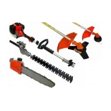 Motocoasa multifunctionala 4in1, fir, disc, cap drujba, cap gard viu, Verke