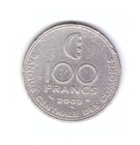 Moneda Insulele Comore 100 francs/franci 2003, stare buna, curata