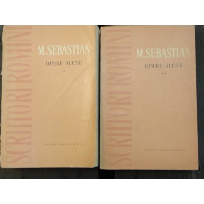 OPERE ALESE - M. SEBASTIAN 2 VOLUME foto