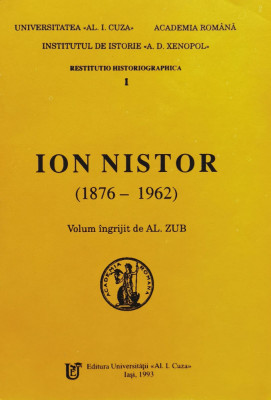Ion Nistor (1876-1962) foto