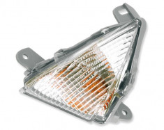 Lampa semnalizare moto fata, stanga (transparent) KAWASAKI ER-6F, GTR, Z, ZX-10R, ZX-12R, ZX-6R, ZZR 600-1400 dupa 2006 foto