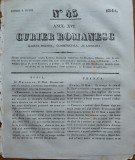 Cumpara ieftin Curier romanesc , gazeta politica , comerciala si literara , nr. 45 din 1844
