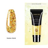 Colorat Gel Poly - Golden World, 15ml, ADL