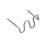 Set 100 cleme tip S pentru pistol de reparat obiecte din plastic 0.6mm Cod: K18028-6 Automotive TrustedCars