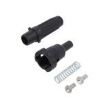 Clemă Siguranțe Cilindrice 5x20mm Cablu Bronz