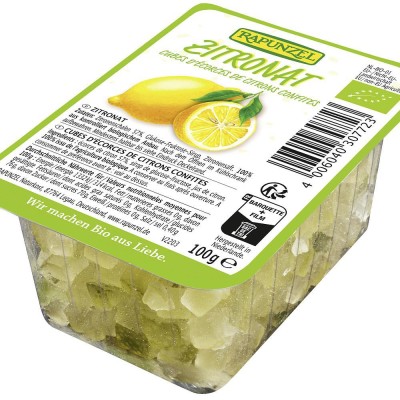 Coaja de Lamaie Confiata Bio 100 grame Rapunzel foto