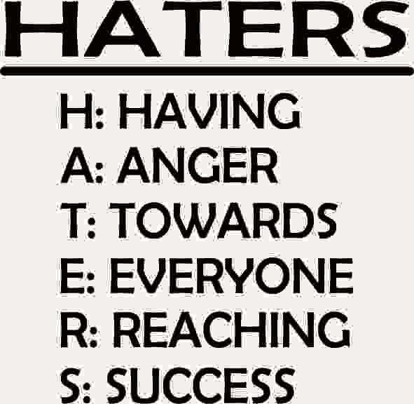 Sticker Auto Haters dictionar