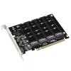 Adaptor Quad (4) Drive NVME M.2 la PCIE x16
