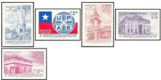 Chile 1971 - Congres postal, serie neuzata foto