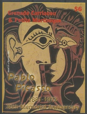 GRENADA CARRIACOU 2003 ARTA PICTURA PICASSO foto