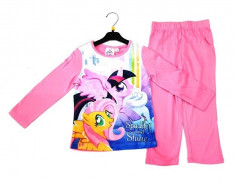 Pijama roz Unicorni My Little Pony 4 ani (104cm) foto