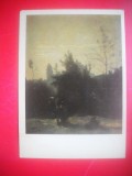 HOPCT 23479 castelul- camille corot 1796-1875 --MUZEE RUSIA - CP PICTURA --NECIRCULATA