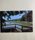 Carte poștală Sibiu -lacul din Dumbrava, Circulata, Fotografie