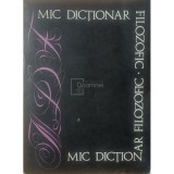 R. Sommer - Mic dictionar filozofic (Editia: 1969)
