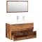 vidaXL Set mobilier de baie, lemn vechi, lemn prelucrat 3328929