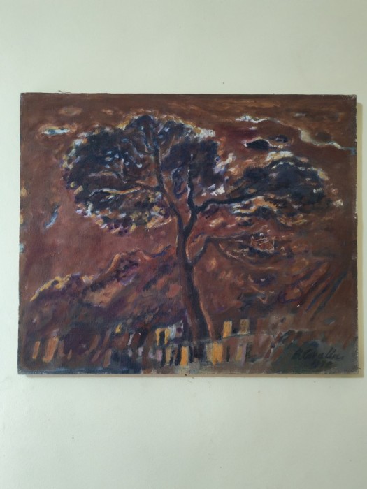 Tablou original Bradut Covaliu, nr 15 expozitie - Pomul fara brate