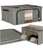 Organizator de dulap sau sertar cu rama, alb- negru, 22l, Oem