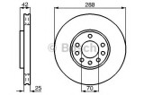 Disc frana SAAB 9-5 Combi (YS3E) (1998 - 2009) BOSCH 0 986 478 588