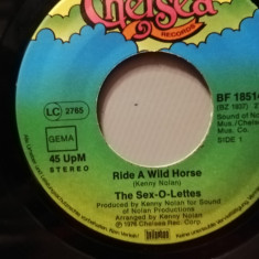 The Sex-O-Lettes - Ride A Wilde (1976/Chelsea/RFG) - VINIL Single "7/NM