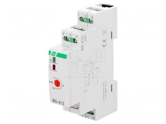 Releu Bistabil SPDT 16A IP20 24V AC/DC