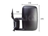 Oglinda exterioara MERCEDES SPRINTER 4-t platou / sasiu (904) (1996 - 2006) ALKAR 9201966