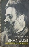 BRANCUSI, AMINTIRI SI EXEGEZE-PETRE PANDREA-365768