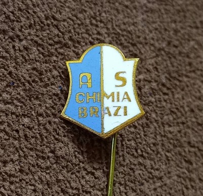 Insigna fotbal AS &amp;quot;CHIMIA&amp;quot; BRAZI (varianta 3) foto