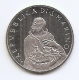 San Marino 500 Lire 1979 - Argint 11g/835, 29 mm, KM-84