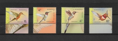 ROMANIA 2022 - COLIBRI, MNH - LP 2379 foto