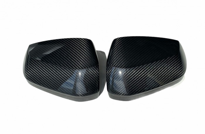 2X MIRROR HOUSING COVER MIRROR CARBON AUDI Q2 81A072531C 81A072532C
