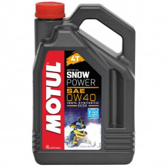 Ulei snowmobil – ATV 0W40 Motul Snow Power 4T 4 Litri - 100% sintetic