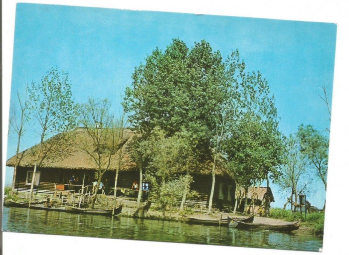 carte postala-DELTA DUNARII-Cherhana