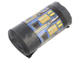 Saci gunoi LDPE negri 60l 20 buc Mega Pack