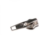 Cursor metalic cu autoblocare pentru fermoar spiralat 5 mm, Nichel