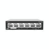 Switch 4 porturi PoE, 2 porturi uplink RJ45 - UNV NSW2020-6T-POE-IN, Uniview