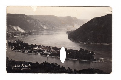 CP Ada-Kaleh - Vedere generala, interbelica, necirculata foto