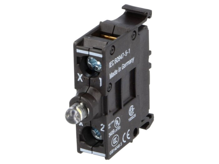 Element de iluminare LED albă 22mm