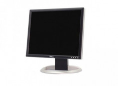 Monitor 19 inch LCD DELL Ultrasharp 1905FP, Black &amp;amp; Silver, Grad B, Lipsa Picior foto