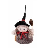 Cumpara ieftin Saculet cu figurina Halloween Befana textil multicolor cm 12x8x18 H